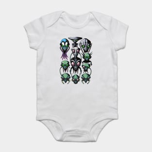 Aliens Exist Baby Bodysuit